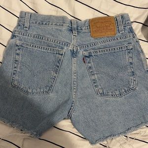 Vintage Levi Jean Shorts